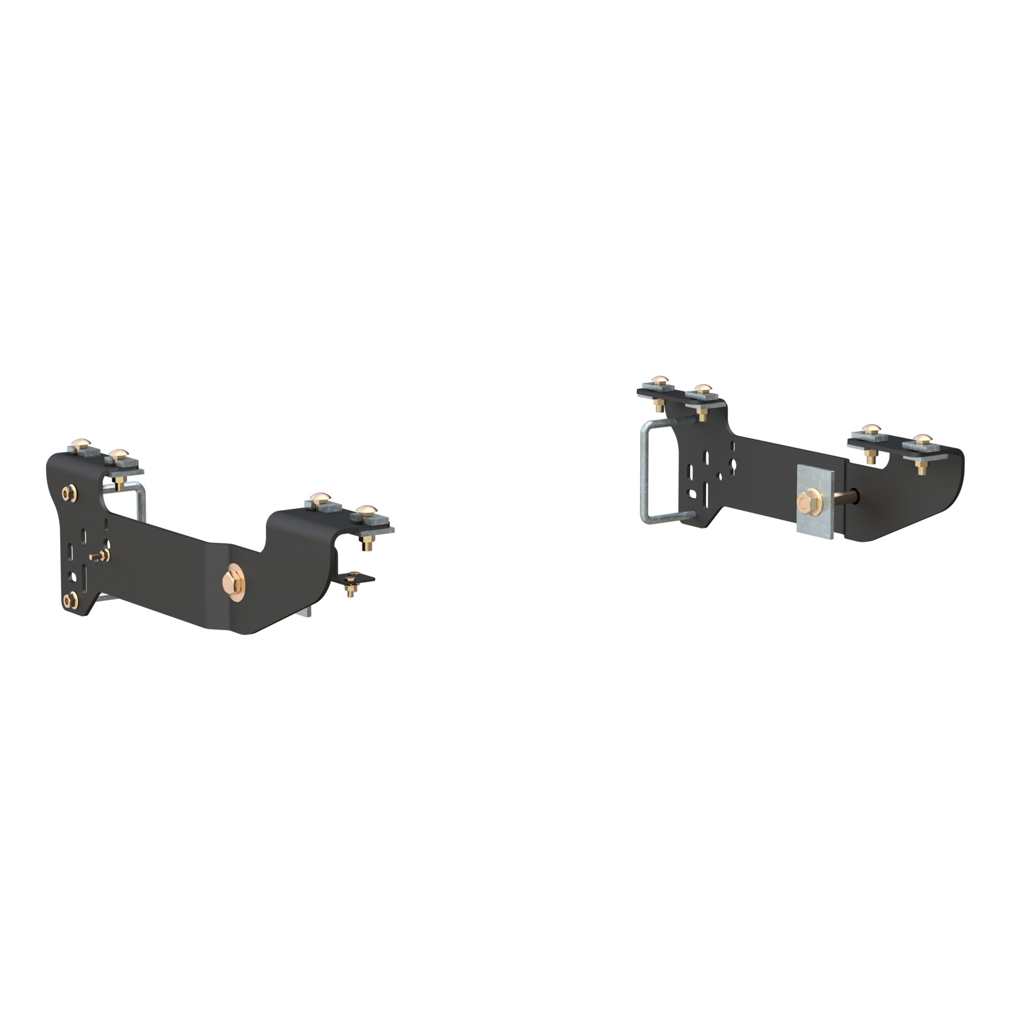CURT Custom 5th Wheel Brackets, For 2007-2019 Chevrolet Silverado 1500, GMC Sierra 1500 Trucks, Model# 16400